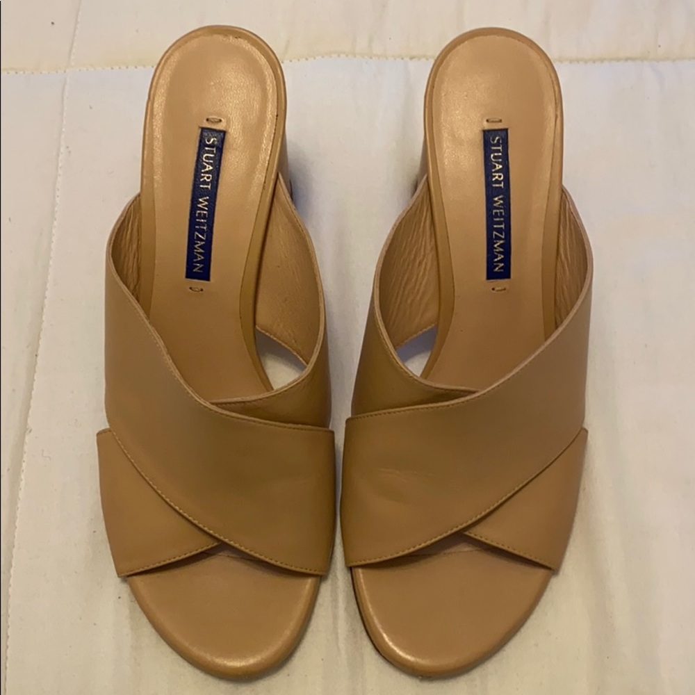 Stuart Weitzman Nude Heels